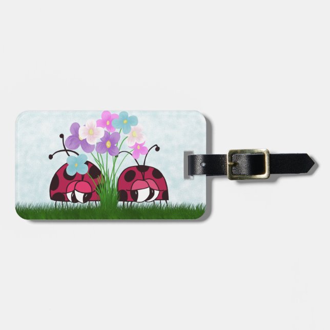 Love At First Sight Luggage Tag (Front Horizontal)