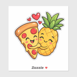 Love at First Slice - Pizza Meets Pineapple
