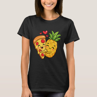 Love at First Slice - Pizza Meets Pineapple T-Shirt