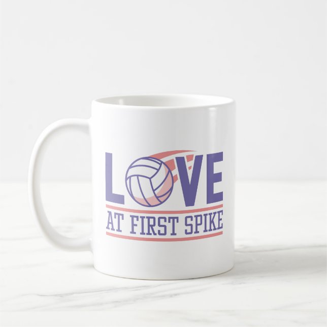 Love At First Spike Coffee Mug (Left)