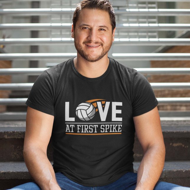 Love At First Spike T-Shirt (volleyball shirt)