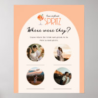 Love at First Spritz Bridal Photo Where were they