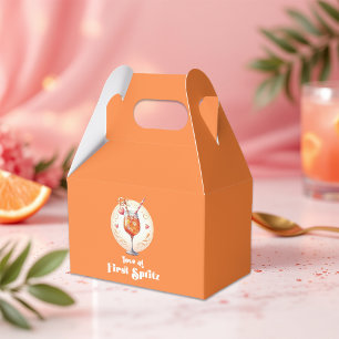 Love at First Spritz Bridal Shower Favour Box