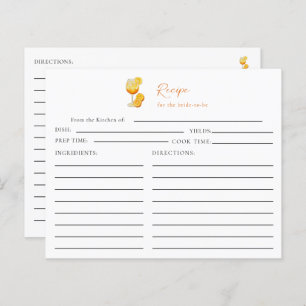 Love at First Spritz Bridal Shower Recipe Orange