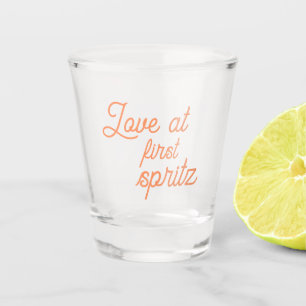 Love at First Spritz Bridal Shower Shot Glass