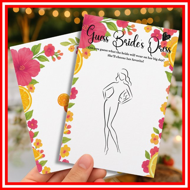 Love at First Spritz Guess The Bride's Dress Game  (Creator Uploaded)