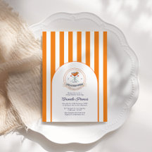 Love at First Spritz Preppy Arch Bridal Shower