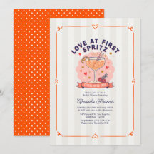 Love at First Spritz Preppy Bridal Shower