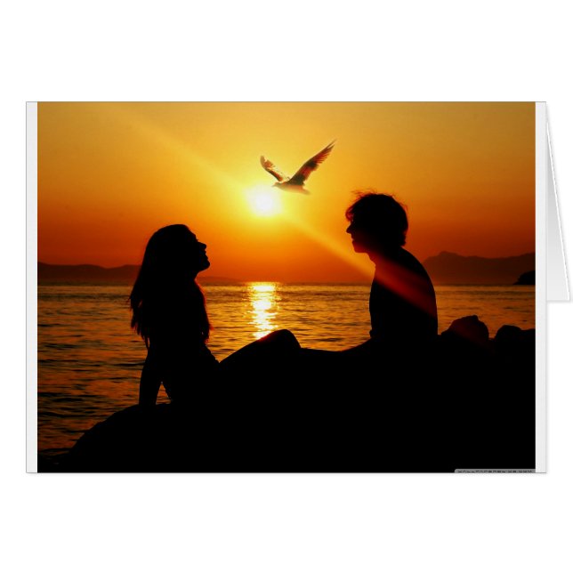 Love At Sunset (Front Horizontal)