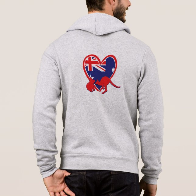 Love-Australia Hoodie (Back)
