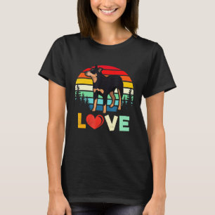 Love Australian Cattle Dog Red Blue Heeler Mum T-Shirt