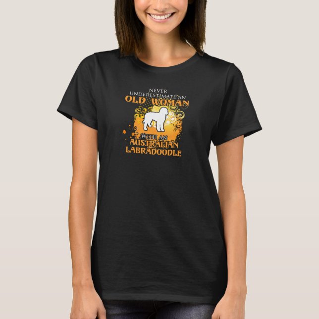 love Australian Labradoodle Funny Gift T-Shirt (Front)