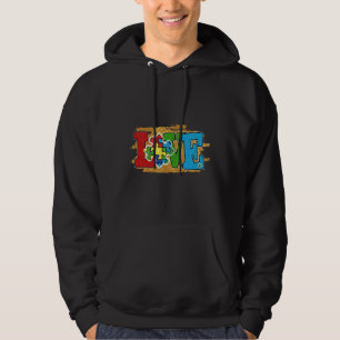 Love Autism Awareness Kindness Love Autism Awarene Hoodie