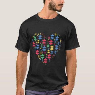 Love Autism Awareness Men Women Kids Autistic Puzz T-Shirt