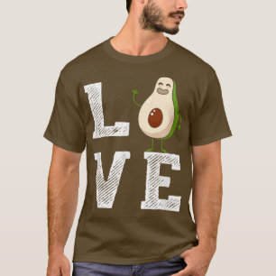 Love Avocado Lover Outfit Cute Avocado Fruit Gift T-Shirt