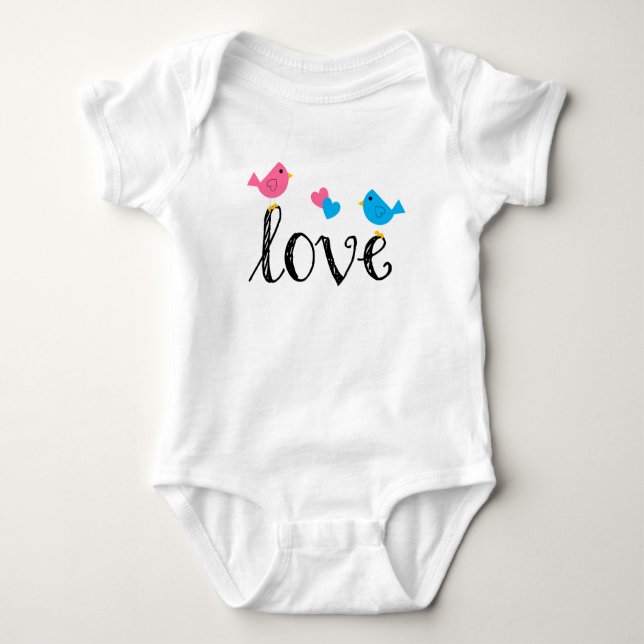 love baby bodysuit (Front)