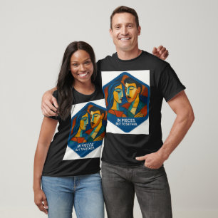 love back together,cubist love art print T-Shirt