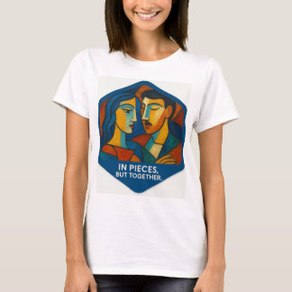 love back together,cubist love art print T-Shirt