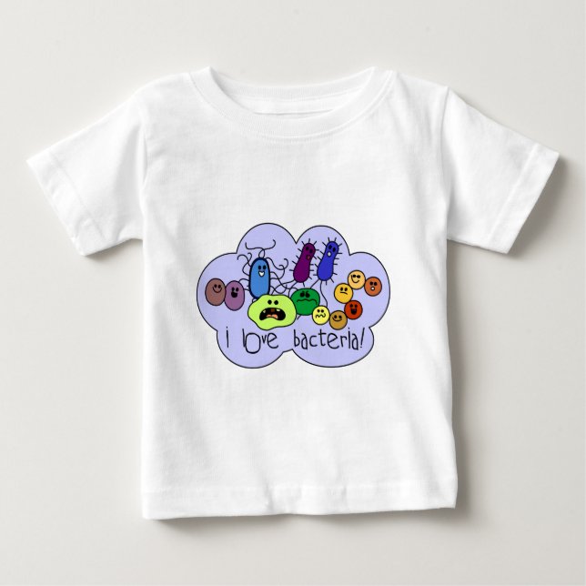 Love Bacteria Baby T-Shirt (Front)