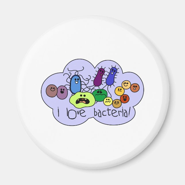 Love Bacteria Magnet (Front)
