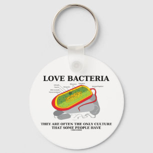 Love Bacteria Only Culture Some People Have Key Ring