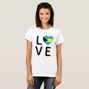 Love - Bahamas Flag T-Shirt