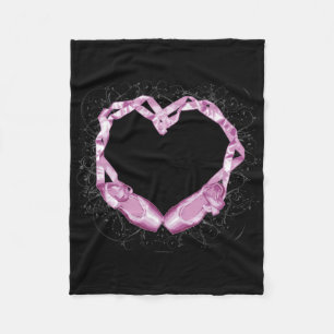 Love Ballet Fleece Blanket