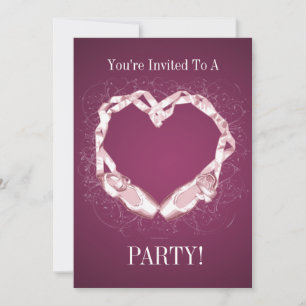 Love Ballet Invitation