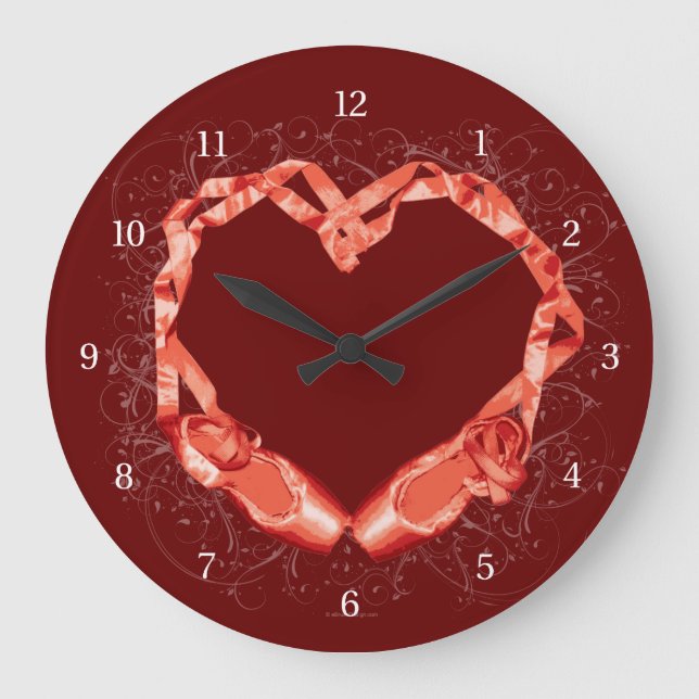 Love Ballet Large Clock (Front)