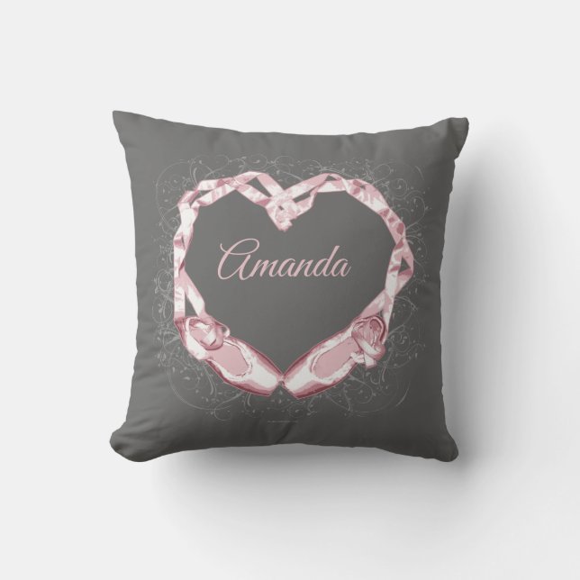 Love Ballet (Personalized) Cushion (Front)