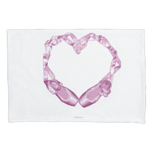Love Ballet Pillowcase
