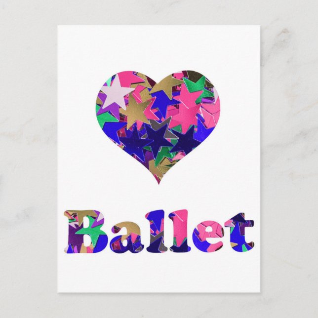 Love Ballet Postcard (Front)