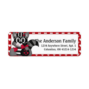 Love Bandit Valentine's Day Address Labels d3