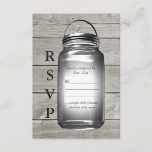 Love Barn Weddings RSVP Card