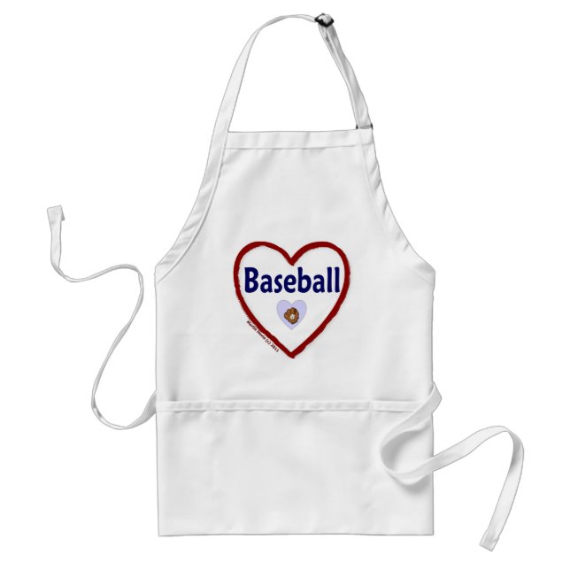 Love Baseball Standard Apron (Front)