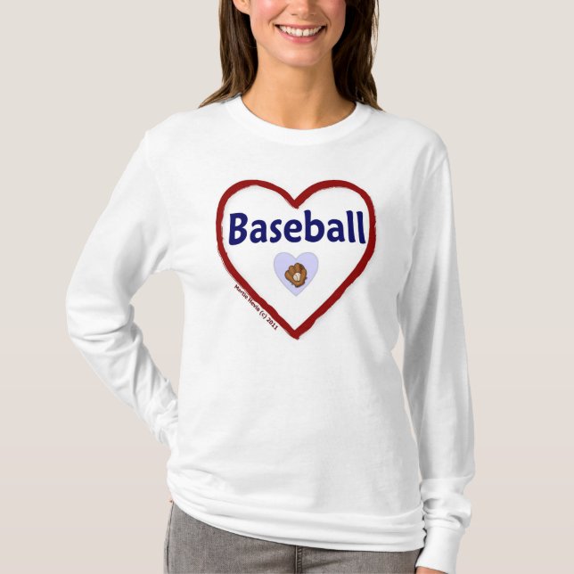 Love Baseball T-Shirt (Front)