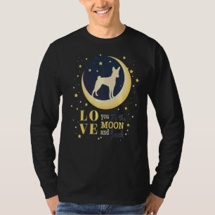 Love Basenji To The Moon T-Shirt