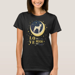 Love Basenji To The Moon T-Shirt
