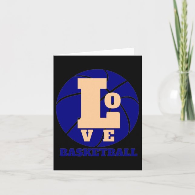 Love Basketball 3  Card (Front)