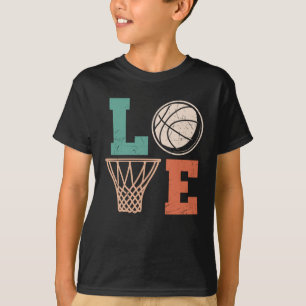 Love Basketball basketball lovely design T-Shirt