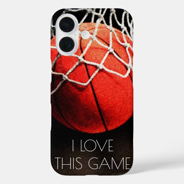 Love Basketball Game Case-Mate iPhone Case (Back)