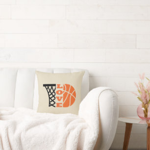 Love Basketball gift ideas for coach Cushion