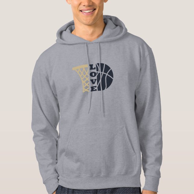 love basketball gift ideas for coach hoodie (Front)