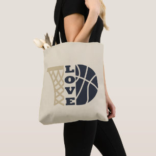love basketball gift ideas for coach tote bag
