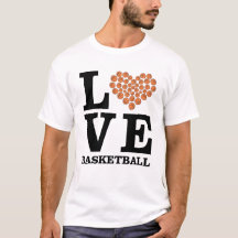 Love Basketball - Heart by Balls