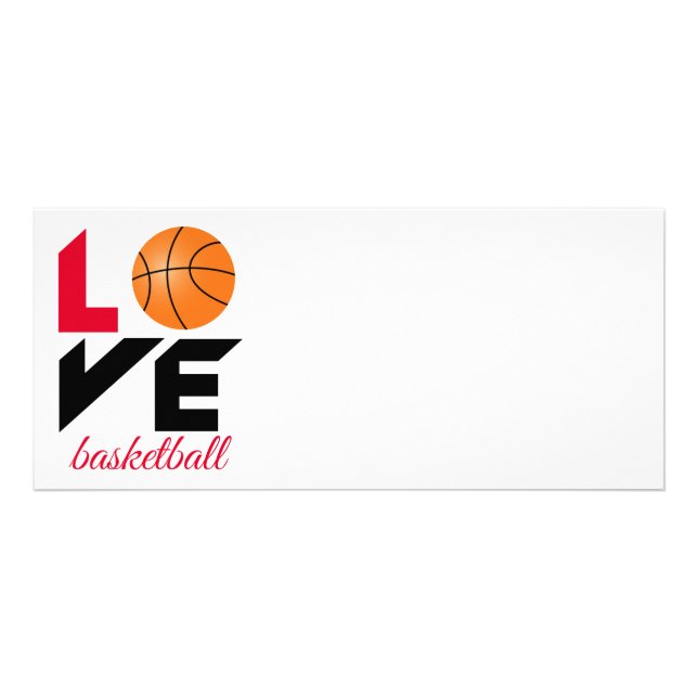 Love basketball rack card (Front)