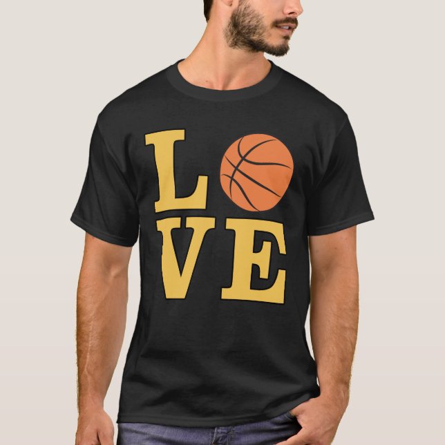 Love Basketball T-Shirt (Front)