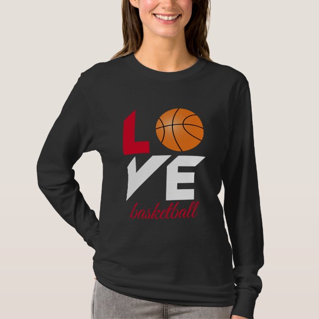 Love basketball T-Shirt (Front)