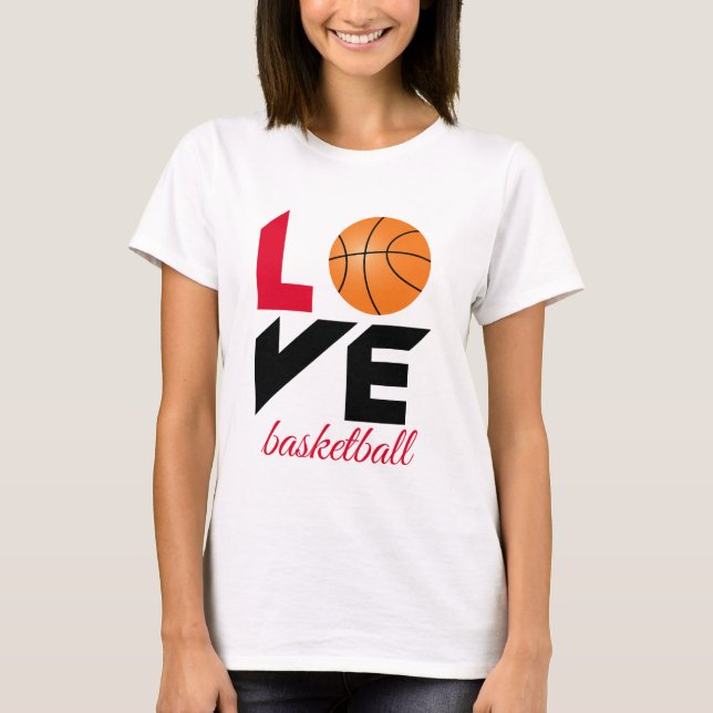 Love basketball T-Shirt (Front)