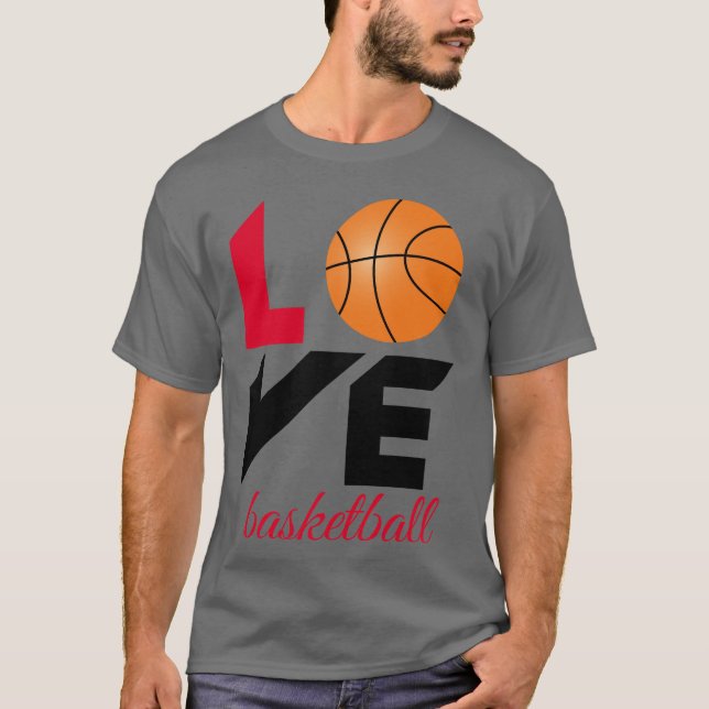 Love basketball T-Shirt (Front)